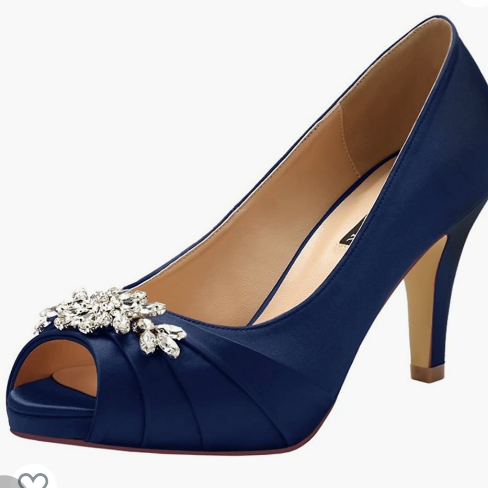 Blue shoes